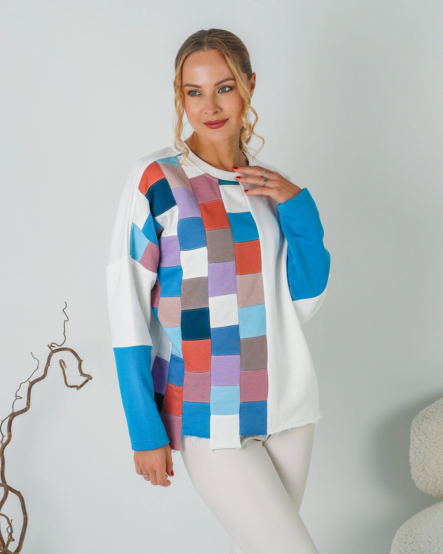 Sweatshirt "Patchwork"