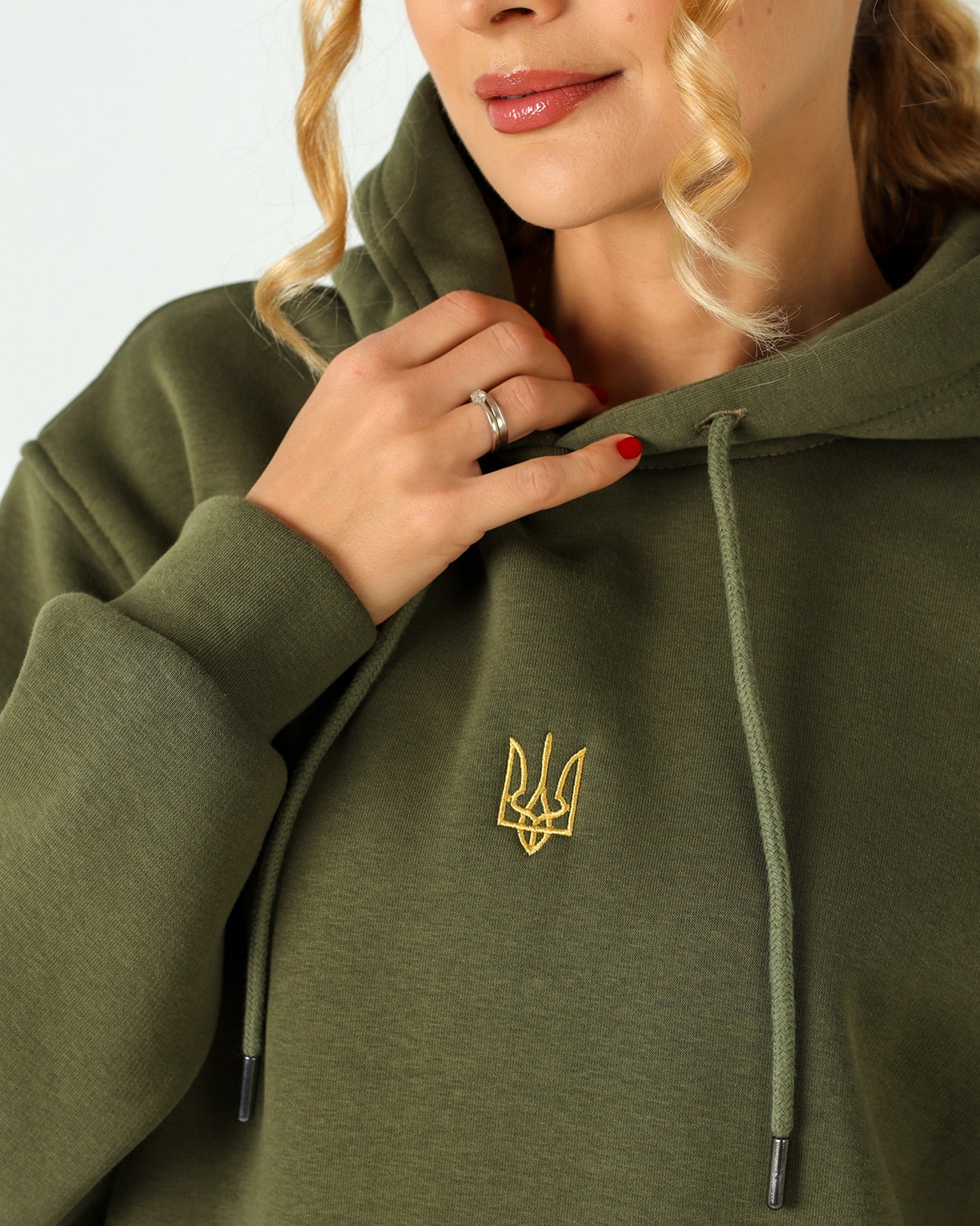 Hoodie "Gerb 1" khaki