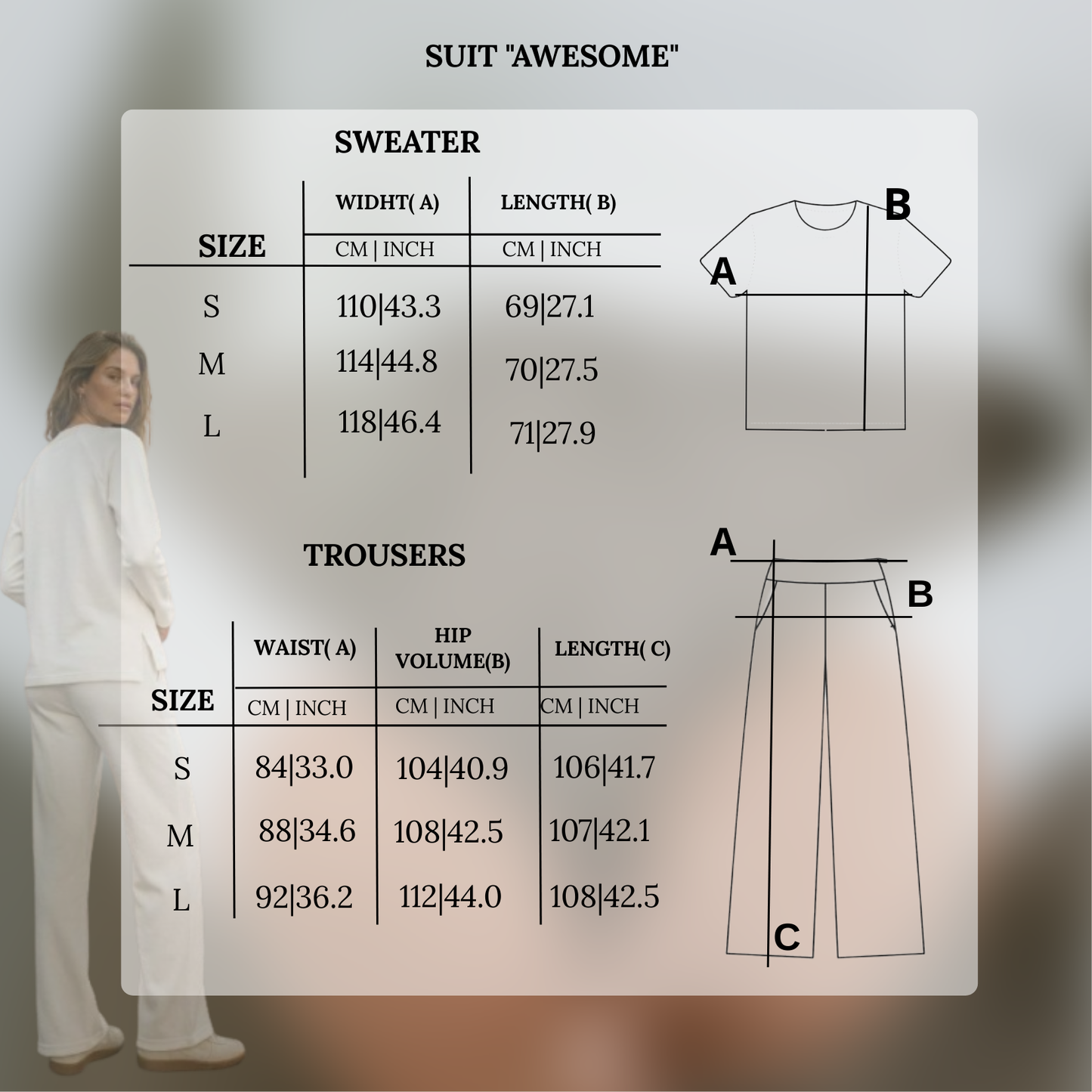 Kostiumas „Awesome“ pieno