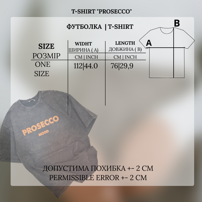 Marškinėliai „Prosecco“ – Tie-Dye