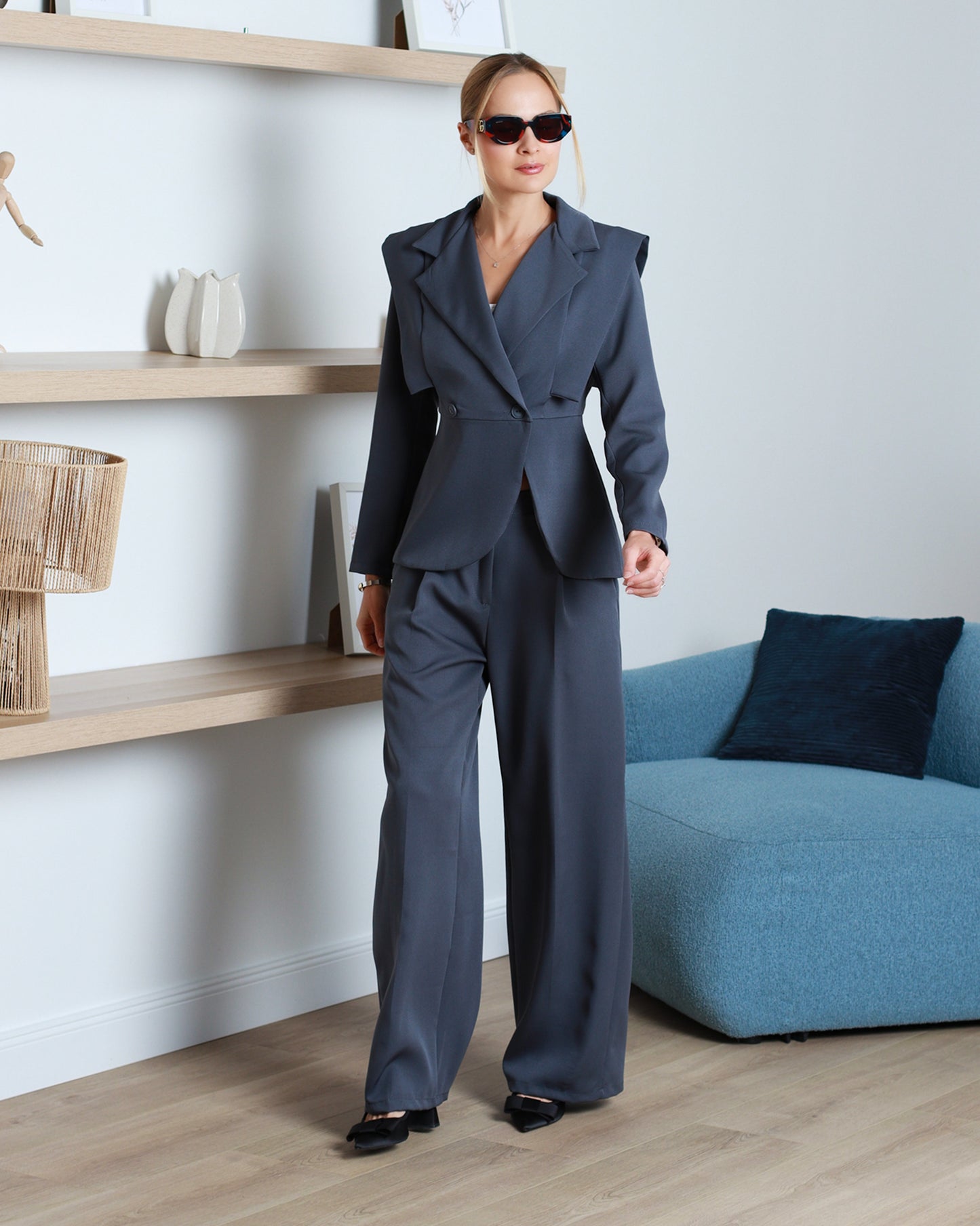 Suit "Cristiana" gray
