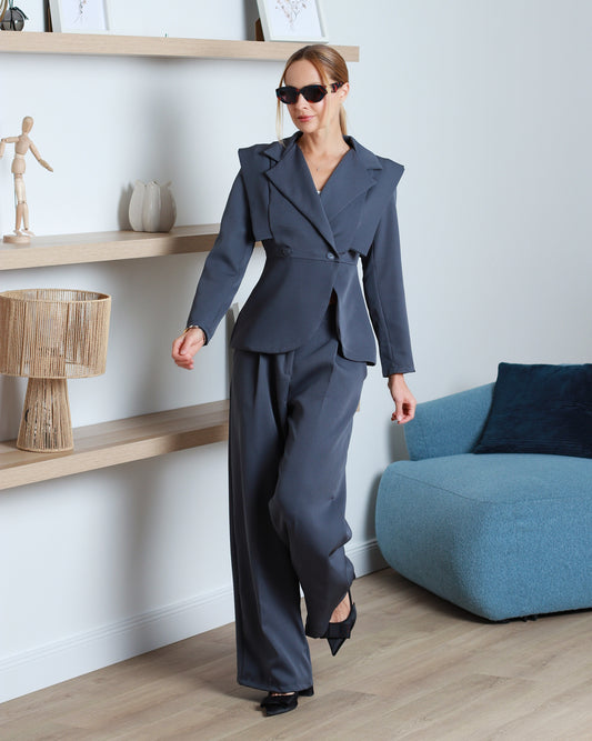 Suit "Cristiana" gray
