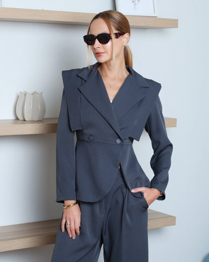 Suit "Cristiana" gray