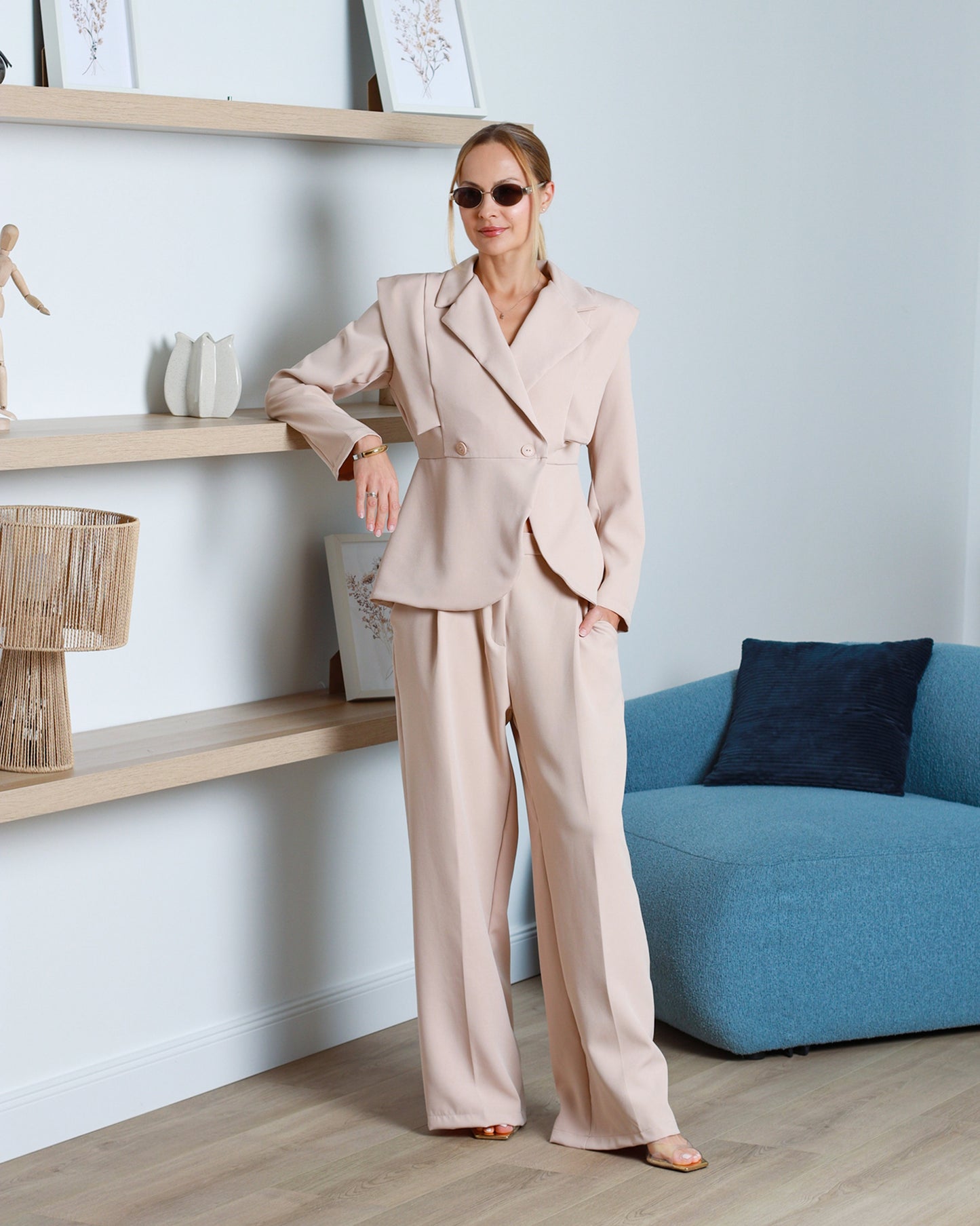 Suit "Cristiana" beige