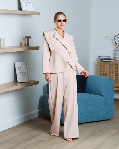 Suit "Cristiana" beige