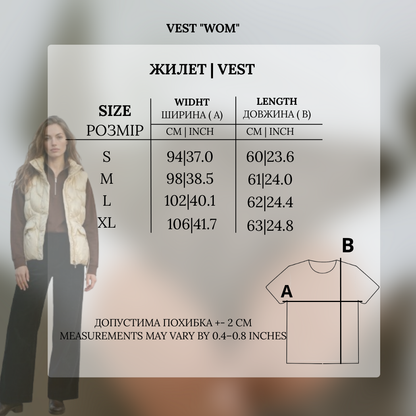 Жилет «wom»