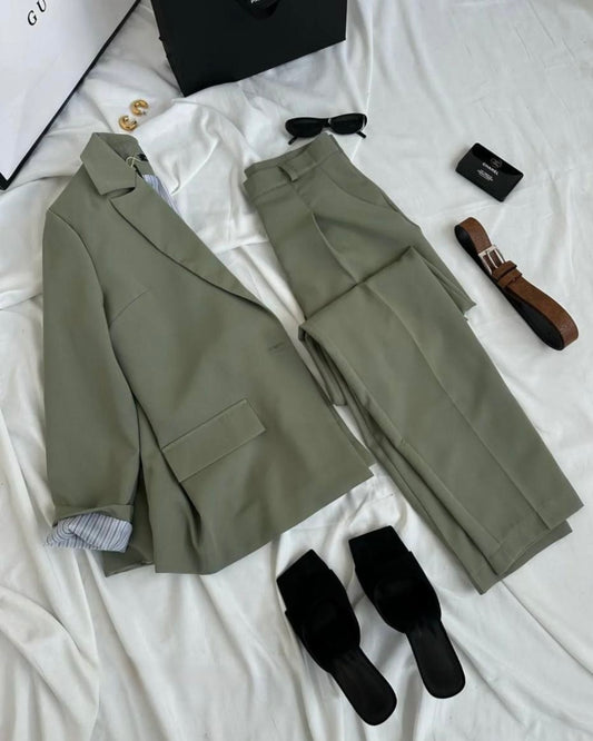 Suit "Office" olive