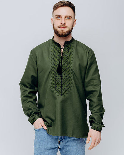 Vyshyvanka "Nestor" haki