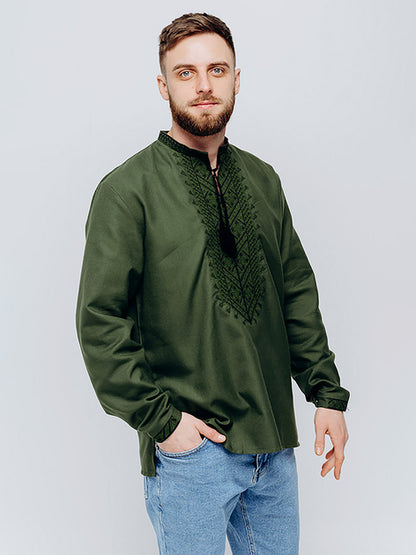 Vyshyvanka "Nestor" haki