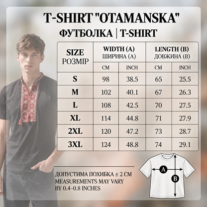 T-shirt "Otamanska"red