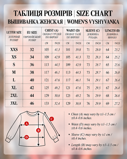 Vyshyvanka "Nebo"
