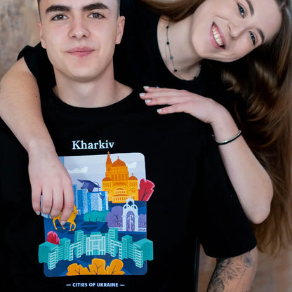T-shirt "KHARKIV" one size (to order)
