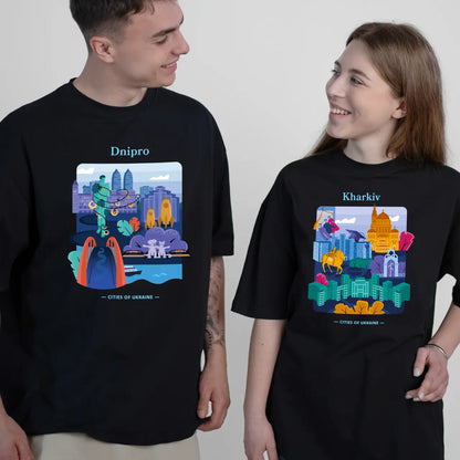 T-shirt "KHARKIV" one size (to order)