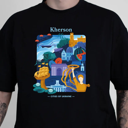 T-shirt "Kherson" one size (to order)