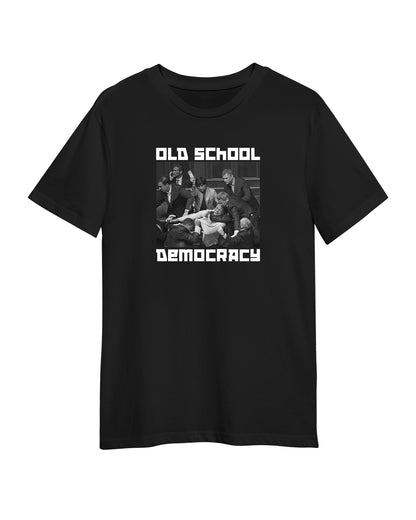 T-shirt "Old School" black (to order)