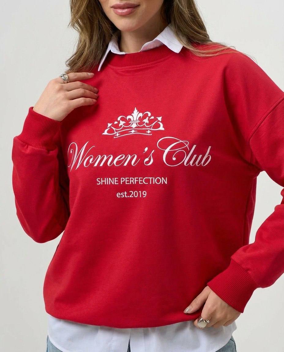 Sweatshirt «Womens club»