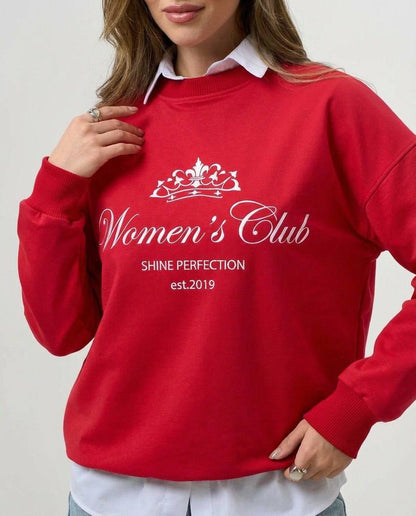 Sweatshirt «Womens club»