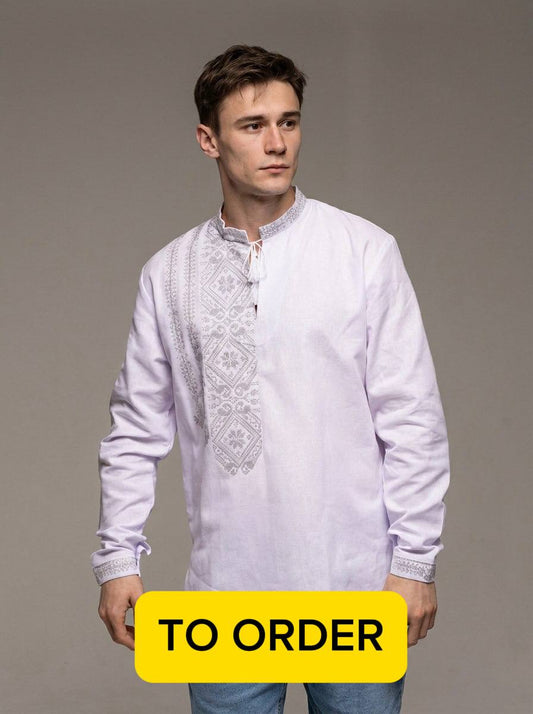 Vyšyvanka „Dmytro“ baltа