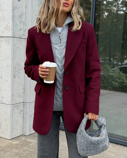 Jacket "LUX coat" Cherry
