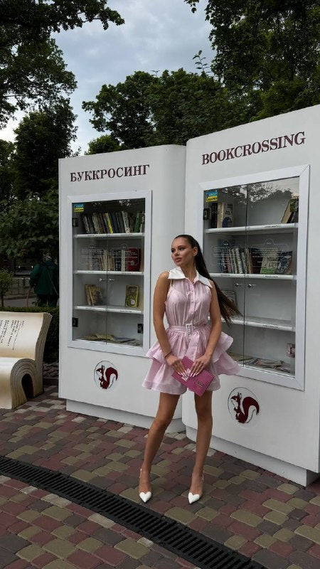 Suknelė "Vivienne" rožinė