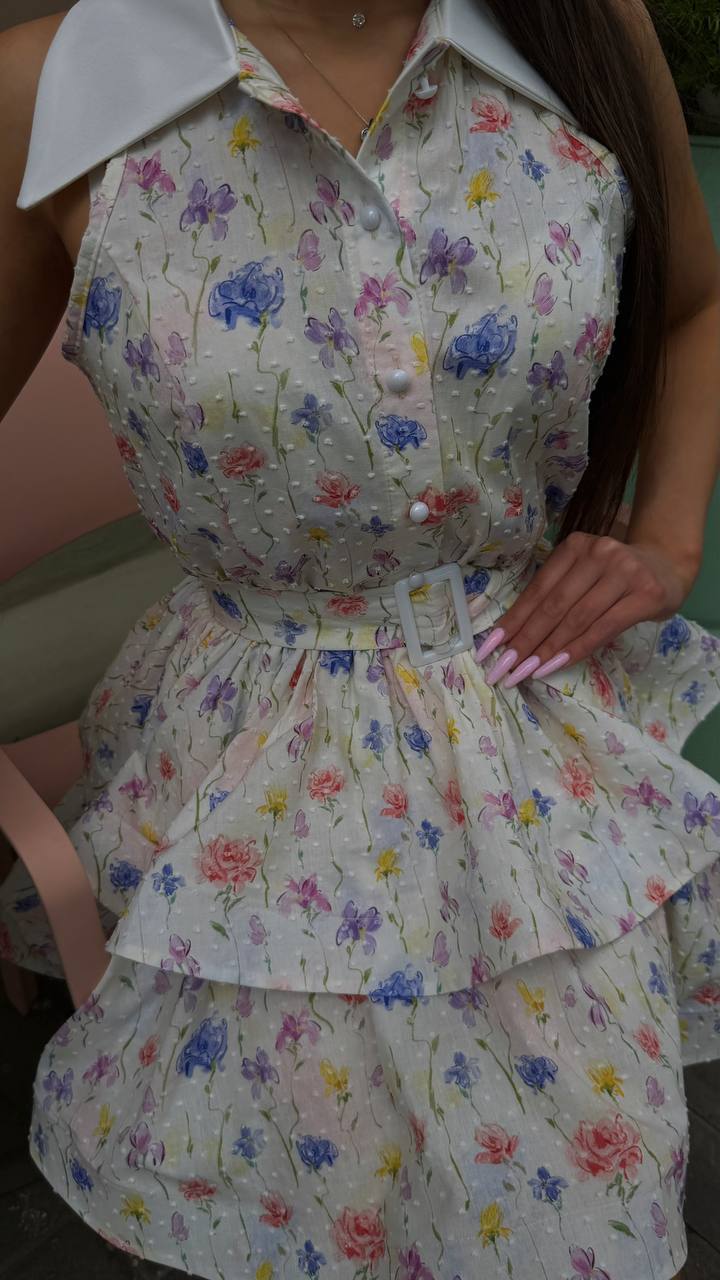 Dress "Vivienne" flowers