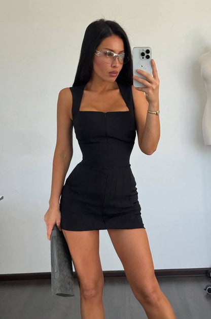 Dress "Rosette" black