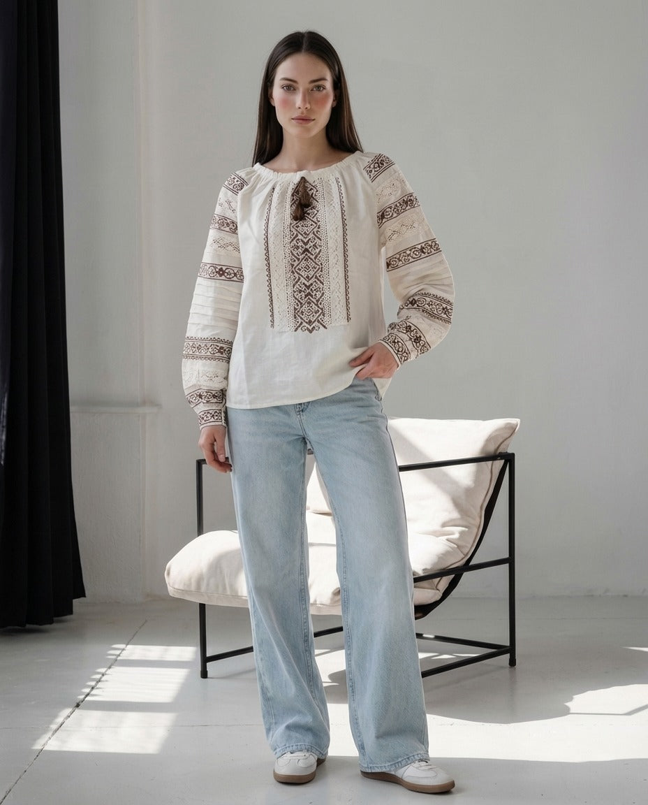 Vyšyvanka "Natural Beige"