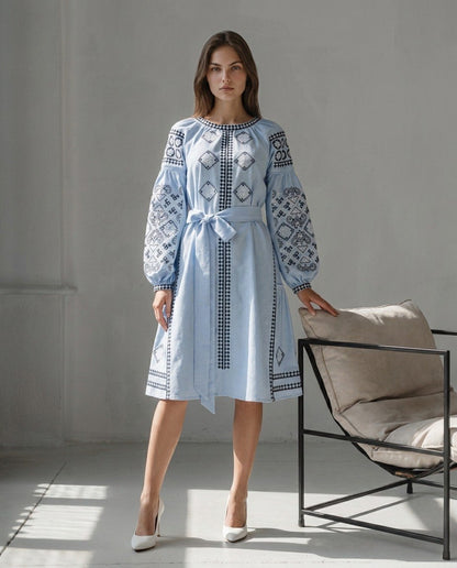 Vyshyvanka Dress "Diamond"