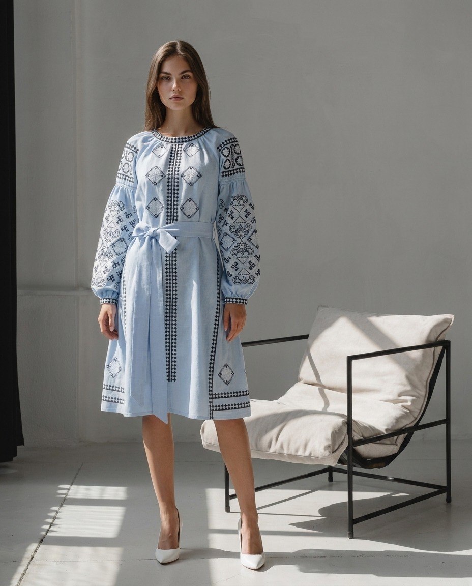 Vyshyvanka Dress "Diamond"