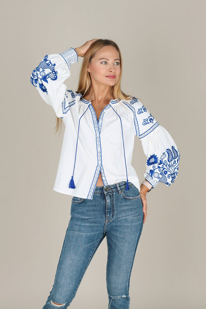 Vyshyvanka "Blue Motyv"