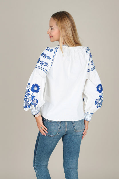 Vyshyvanka "Blue Motyv"