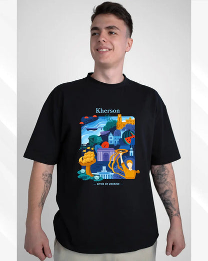 T-shirt "Kherson" one size (to order)