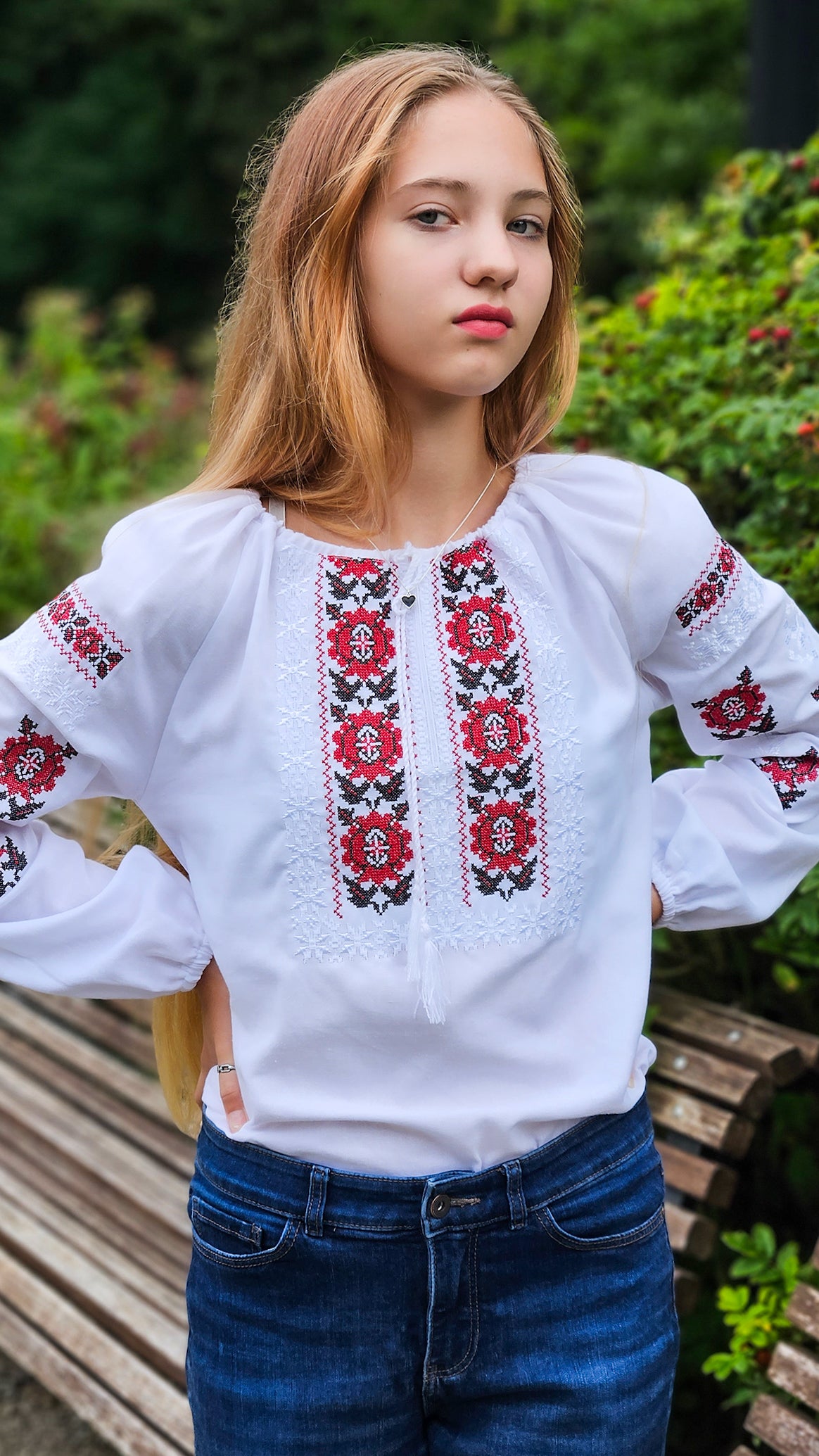 Vyshyvanka "ILARIYA" for girls