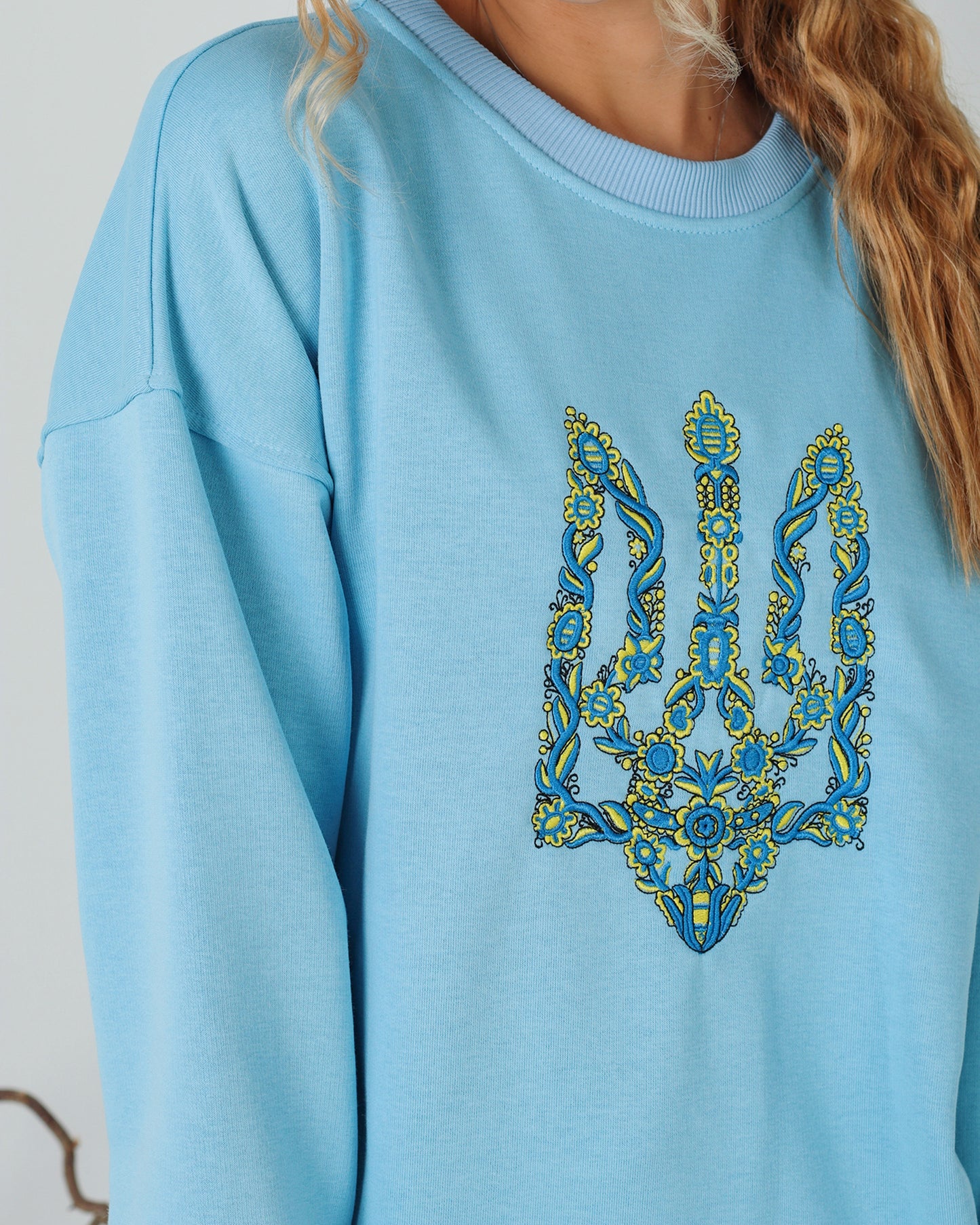 Sweatshirt "Gerb" blue