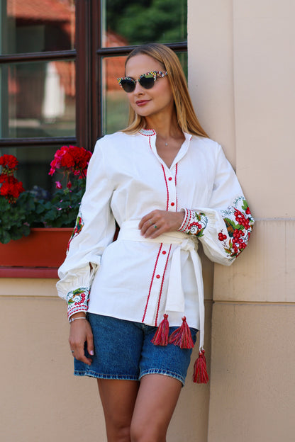 Vyshyvanka "Ryasna kalyna" (to order)
