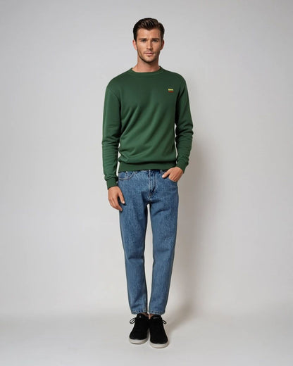 Sweatshirt "Lithuania flag" haki