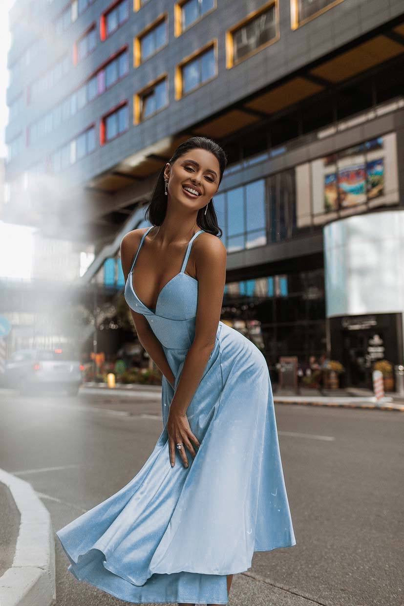 Suknelė "Celestia blue"