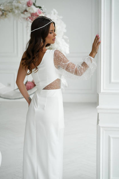 Suknelė „Pearl“ balta