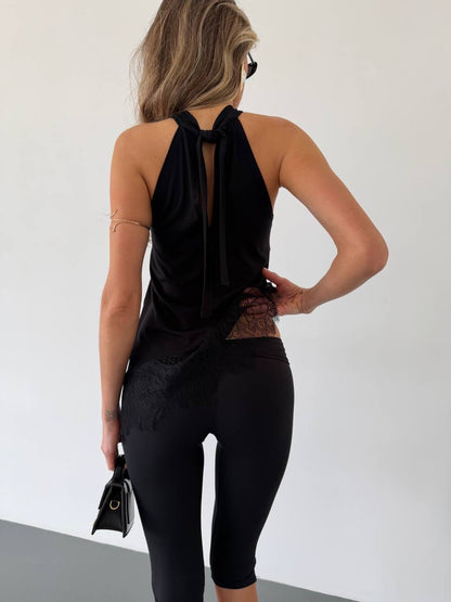 Top "Armani" black