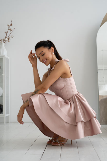 Dress "Jolie pale rose"