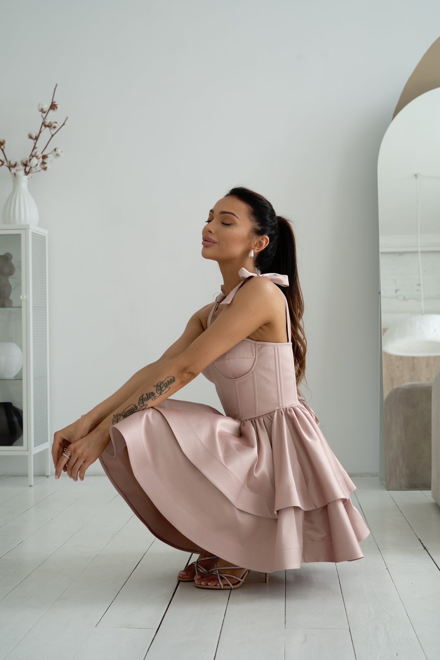Dress "Jolie pale rose"