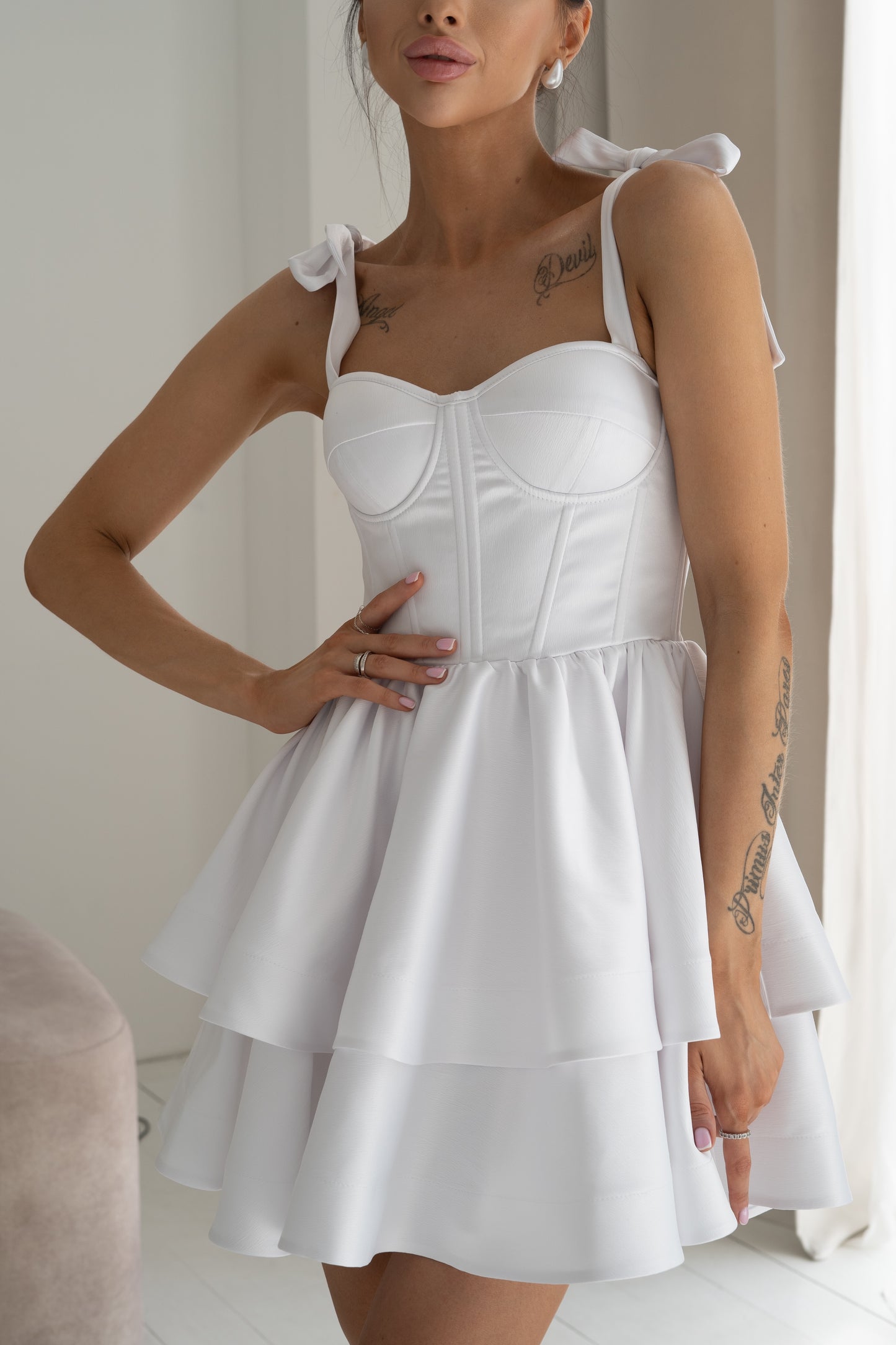 Dress "Jolie white"