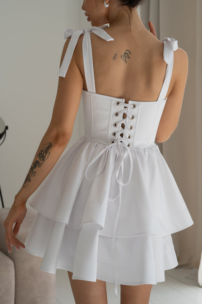 Dress "Jolie white"