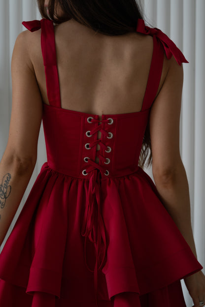Dress "Jolie red"