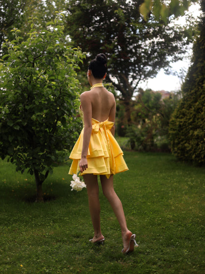 Suknelė „Elegancija“ geltona