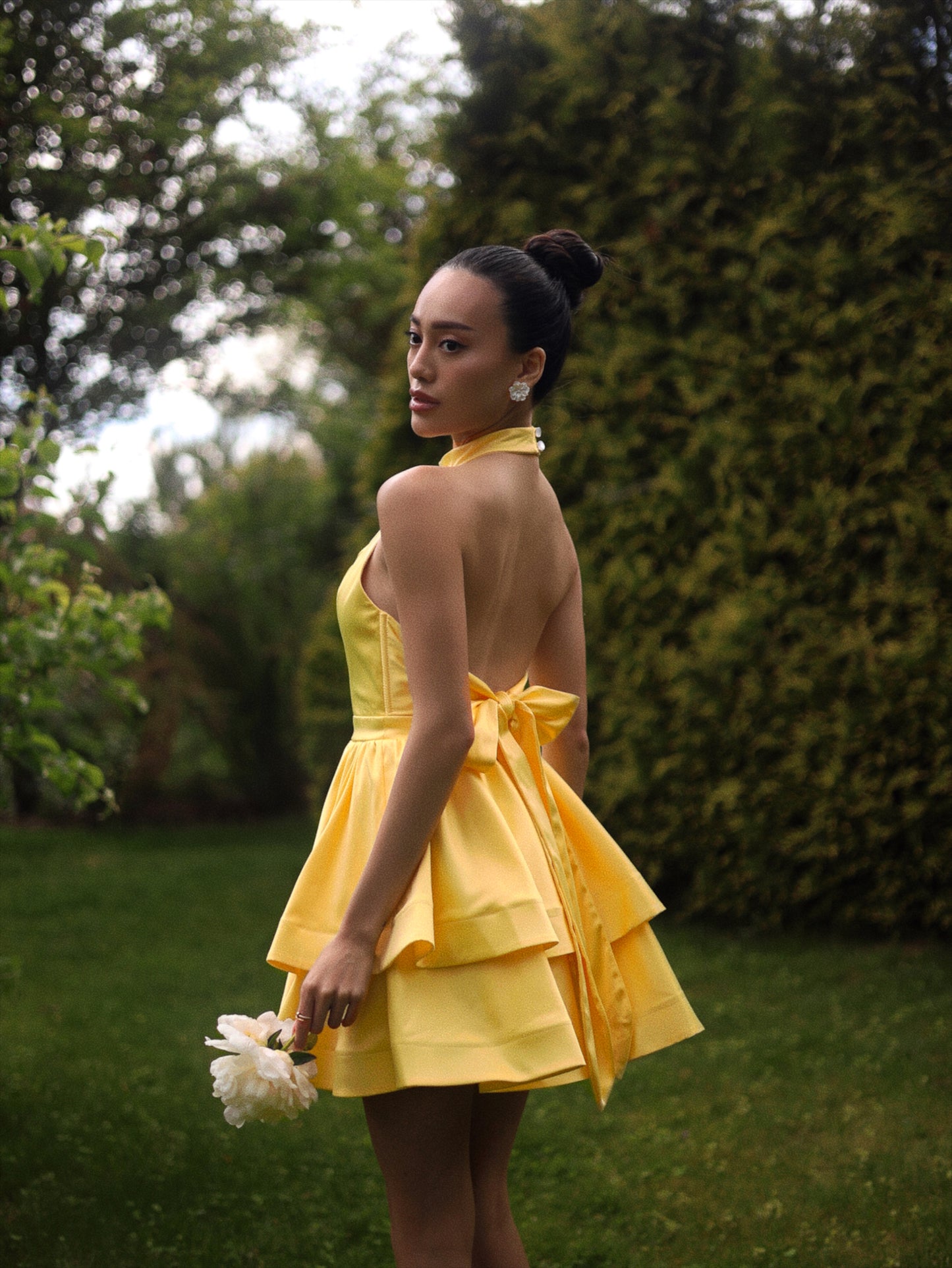 Suknelė „Elegancija“ geltona
