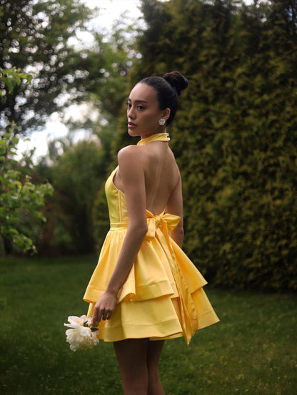 Suknelė „Elegancija“ geltona