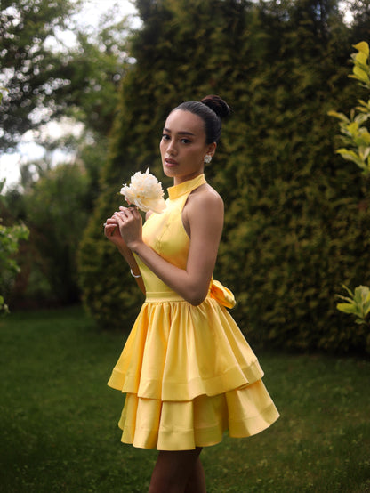 Suknelė „Elegancija“ geltona