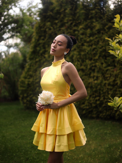 Suknelė „Elegancija“ geltona