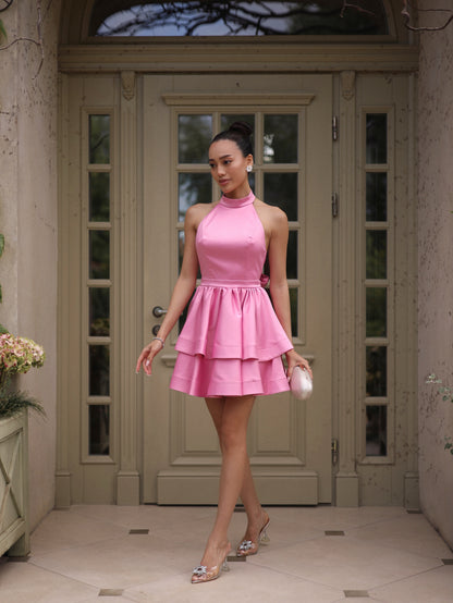 Suknelė „Elegancija“ rožinė